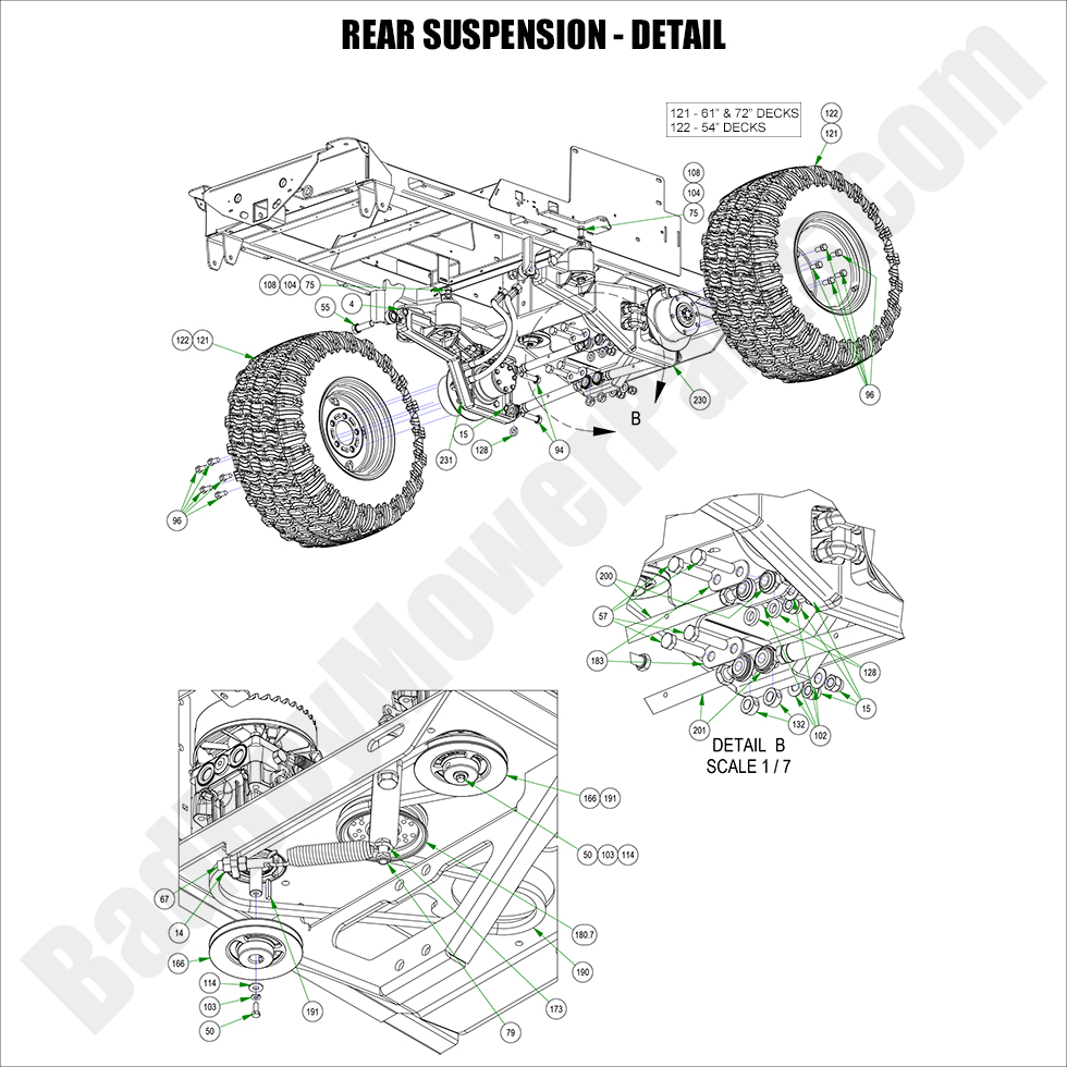 2022 Rogue - Rear Suspension - Detail